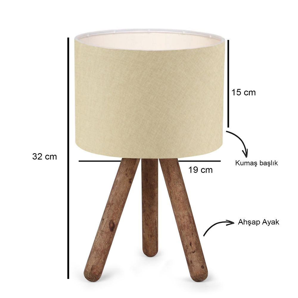 AYD-2940 Bež Lampa za Sto slika 3