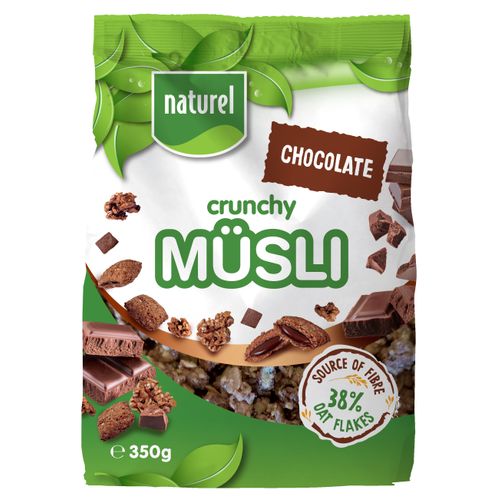 Naturel Crunchy muesli čokolada 350g slika 1