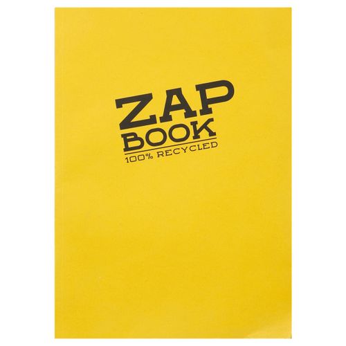 Clairefontaine Zap book A4 80gr 160L, mix boja, bjanko, 100% reciklirani papir slika 1