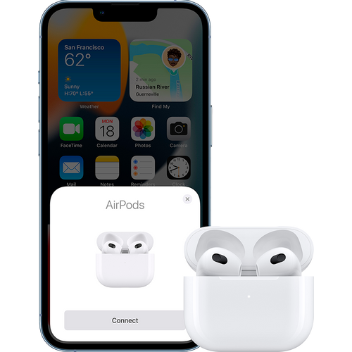 AirPods (3rd generation) with Lightning Charging Case,Model A2565 A2564 A2897 slika 6