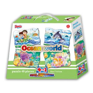 Puzzle / Slagalica Okeanski svijet 4/1 - 48 kom