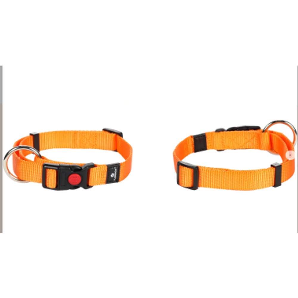 OGRLICA ZA PSA ZIGGI NARANČASTA M 40-55cm, 20mm slika 3