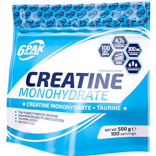 6Pak Creatine Monohydrate 500 g slika 1