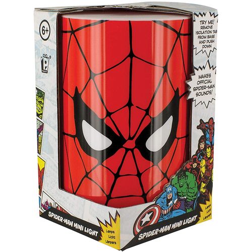 Marvel Comics Spiderman mini lampa slika 3