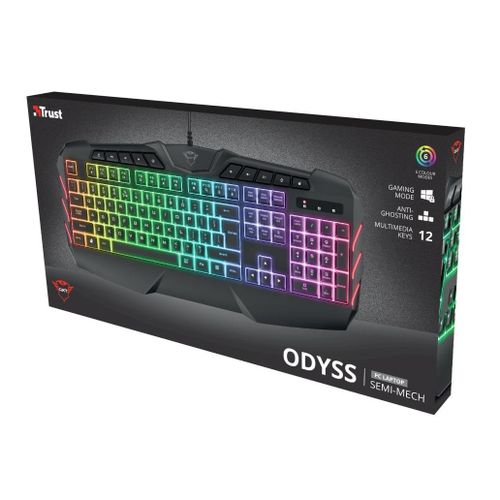 Trust GXT 881 ODYSS Semi-Mech Keyboard (23855) slika 4