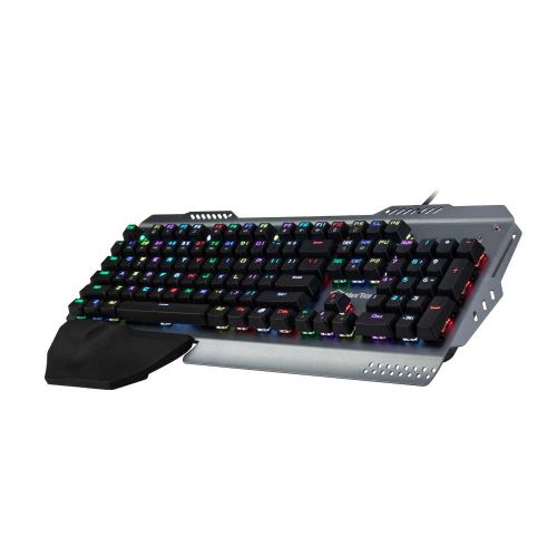 MEETION MK20 MEHANIČKA METALNA RGB Tastatura, SIVA slika 3