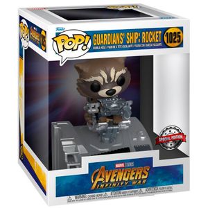 POP figura Deluxe Marvel Čuvari galaksije - Brod Čuvara s Rocketom Ekskluzivno