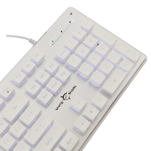 White Shark GK 003241 TACHI White, Keyboard - US slika 4