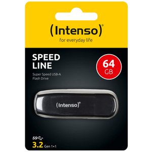 (Intenso) USB Flash drive 64GB Hi-Speed USB 3.2, SPEED Line - USB3.2-64GB/Speed Line