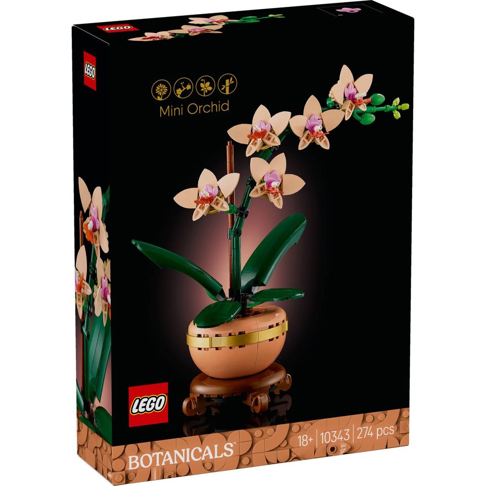 LEGO 10343 Mini orhideja slika 1