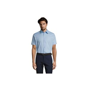 BROADWAY muška košulja sa kratkim rukavima - Sky blue, XL 