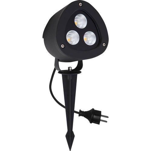 Megatron MT70802 Gartia LED vrtni reflektor    LED LED fiksno ugrađena 20 W antracitna boja slika 1