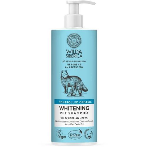 WILDA SIBERICA WHITENING - šampon za bijelu dlaku, za pse i mačke, 400 ml slika 1