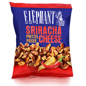 Elephant pretzel pieces - sriracha umak i sir 125g