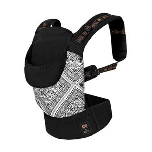 Kinderkraft Ergonomska nosiljka za bebu Huggy Bizuu, Lunar Black