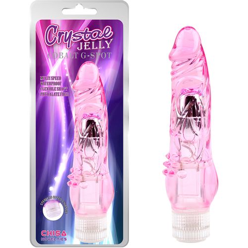 Roze Vibrator 21cm Cobalt G Spot Pink slika 1