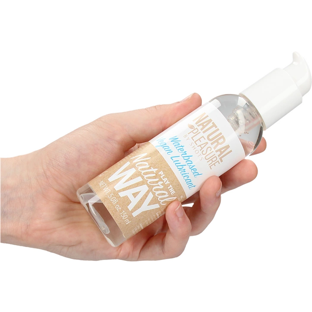 Natural Pleasure by Shots Veganski lubrikant na bazi vode - 5 oz / 150 ml slika 5