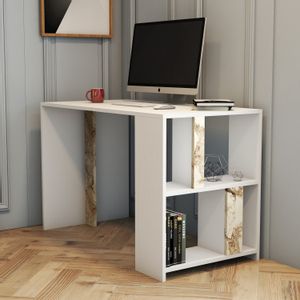 Woody Fashion Studijski stol, Lima - White Marble