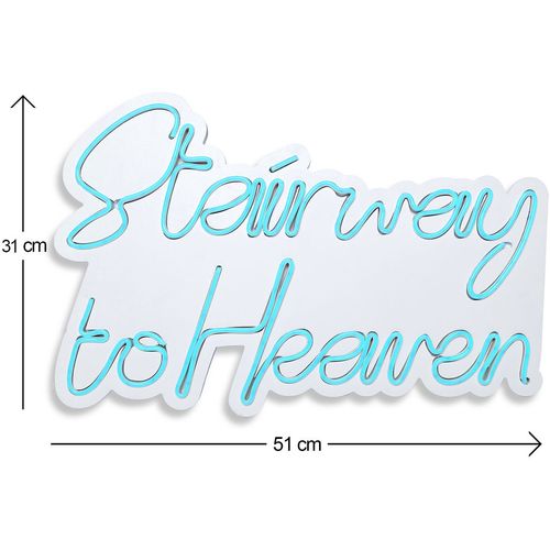 Wallity Ukrasna plastična LED rasvjeta, Stairway to Heaven - Blue slika 5