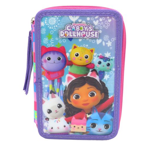 Gabbys Dollhouse triple pencil case slika 4