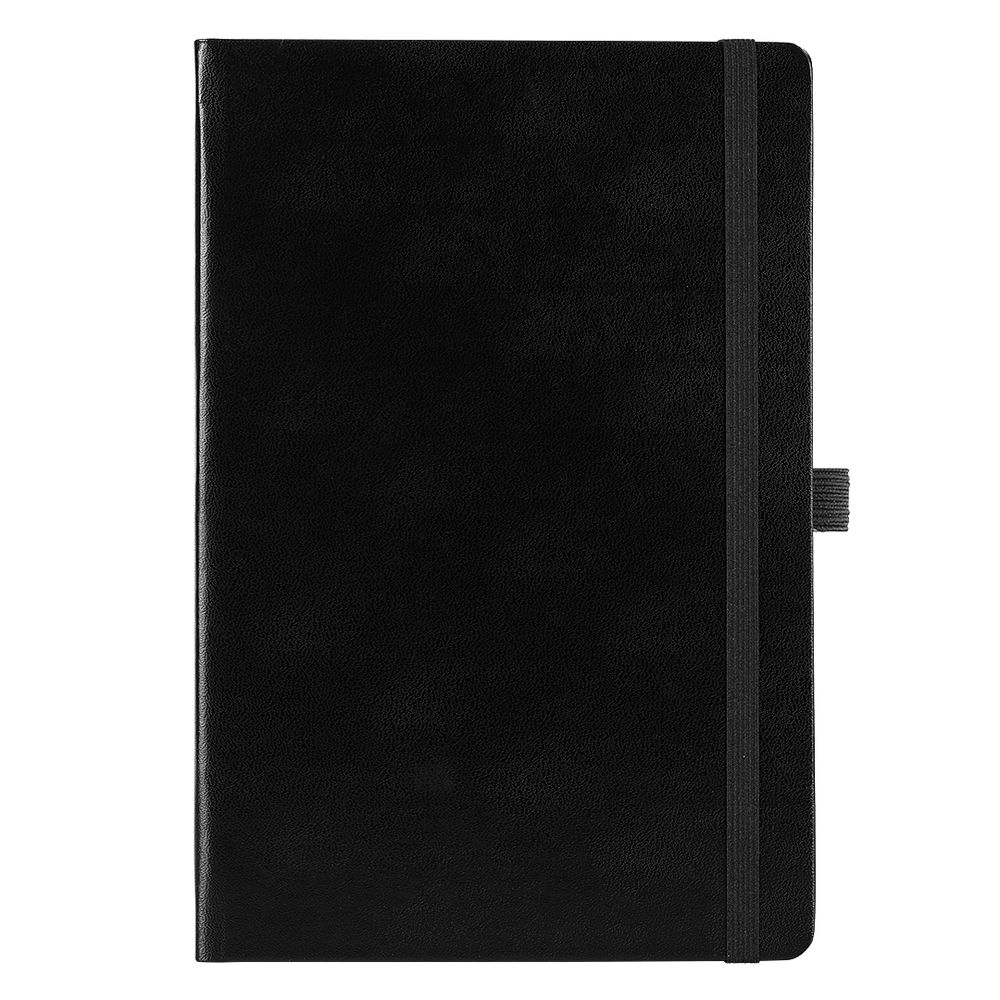 TOTO MAXI, B5 notes sa elastičnom trakom, crni slika 1
