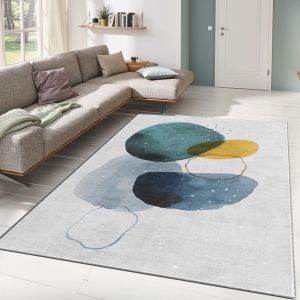 ALHO CARPET-39A  Multicolor Carpet (80 x 140)