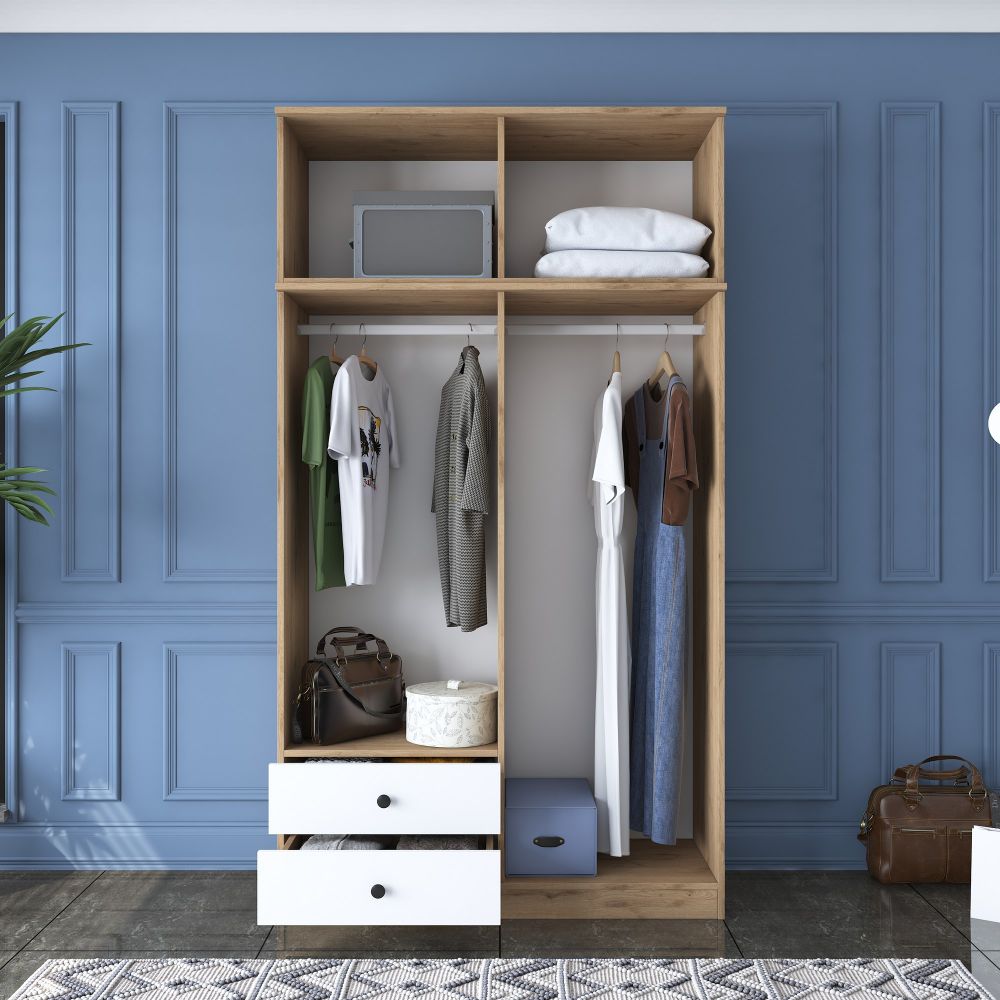 Ormar BA121 - 2696 Walnut White slika 4