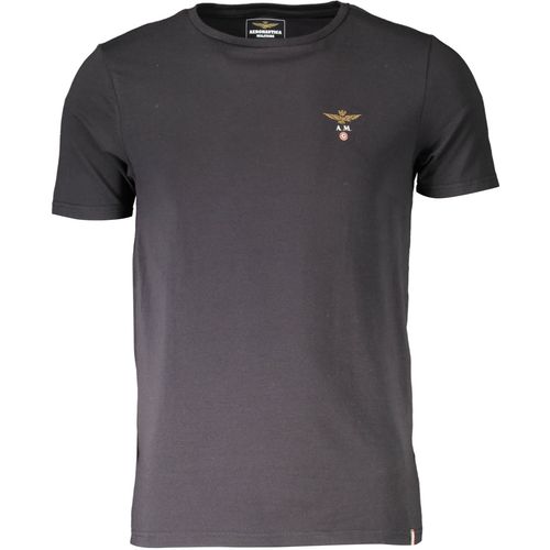 AERONAUTICA MILITARE BLACK MAN EXTERNAL T-SHIRT slika 1