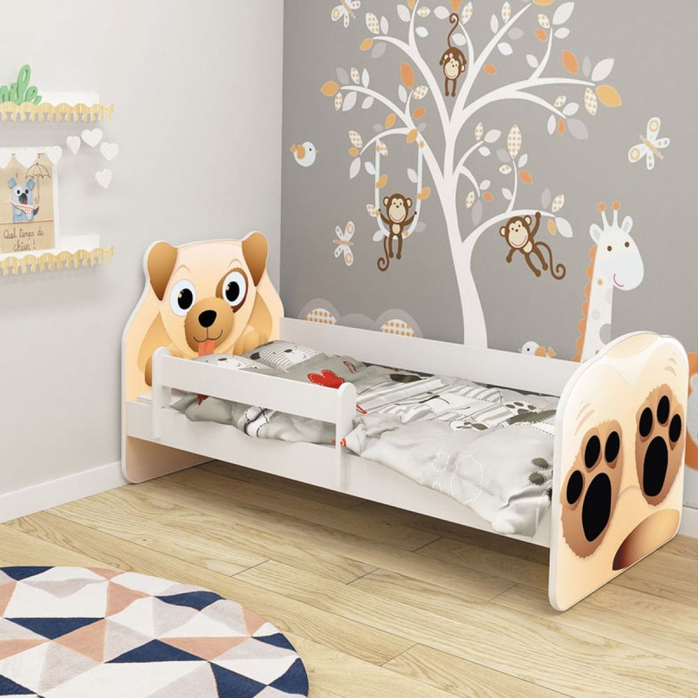ACMA Dječiji krevet Acma VII Animals - 160x80cm - Dezen 04 slika 1