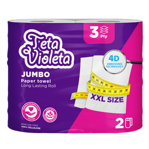 Teta Violeta Jumbo ručnici  2/1 3sl., XXL 