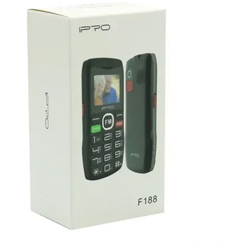 IPRO Senior F188 black Feature mobilni telefon 2G/GSM/800mAh/32MB/DualSIM/Srpski jezik slika 5