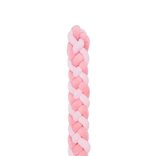 Kikka Boo ogradica pletenica 4-Braids 180x15 cm - Pink slika 1