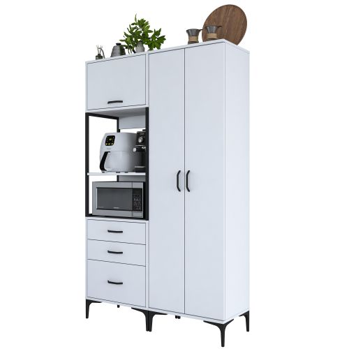 JE142 - 3106 White Multi Purpose Cabinet slika 11