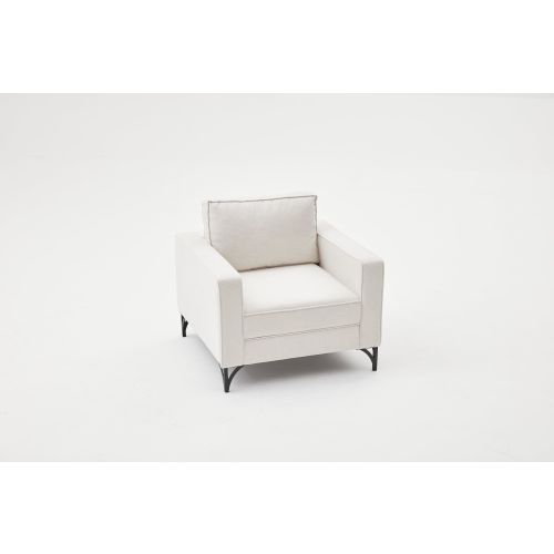 Atelier Del Sofa Sofa, Krem Crno, Berlin - Cream, Black slika 4