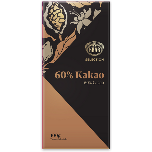 Kraš čokolada Selection 60% kakao 100 g slika 1