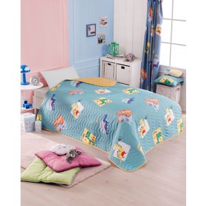 Good Dino - Green Green Single Bedspread