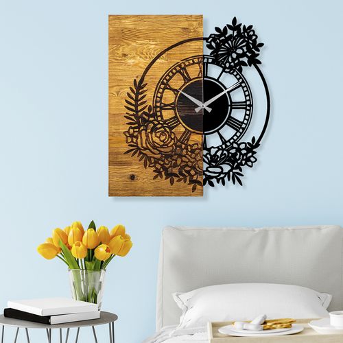 Wallity Ukrasni drveni zidni sat, Wooden Clock 14 slika 2