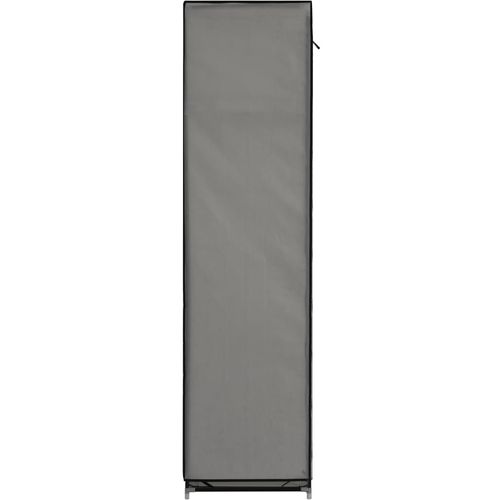 282456 Wardrobe with Compartments and Rods Grey 150x45x175 cm Fabric slika 39