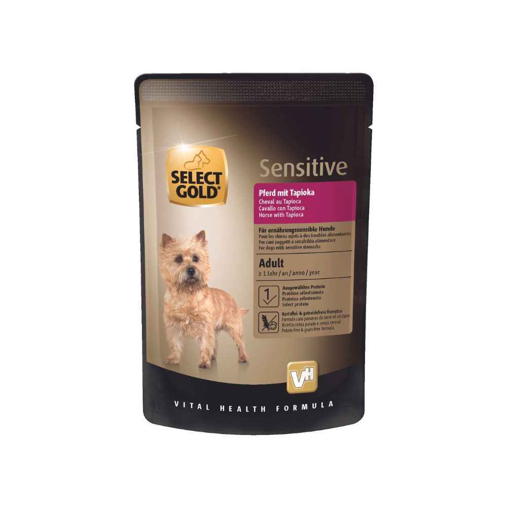 Select Gold Sensitive Adult konjetina s tapiokom 100 g slika 1