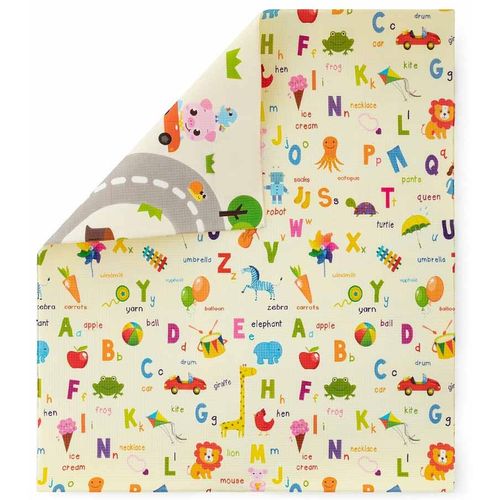 PETITE&amp;MARS Dvostrana podloga za igru Joy Max, Walk&amp;Alphabet 180x150 cm slika 3