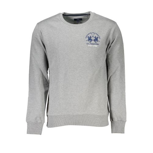 LA MARTINA MEN'S GRAY ZIPLESS SWEATSHIRT slika 1