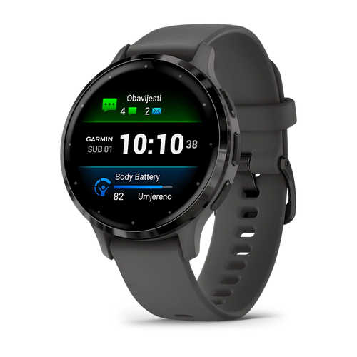 Garmin pametni sat Venu 3S Pebble Gray Slate slika 1