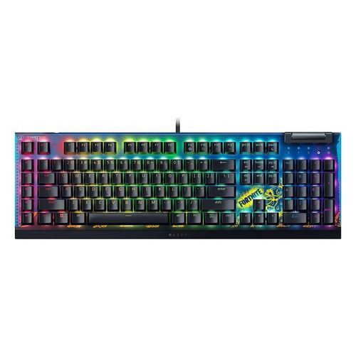 Razer BlackWidow V4 X - Mechanical Gaming Keyboard - Fortnite Edition slika 1