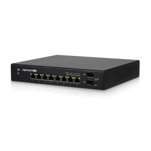 Ubiquiti EdgeSwitch 8 150W Upravljivi PoE+ Gigabit Switch sa SFP slika 2