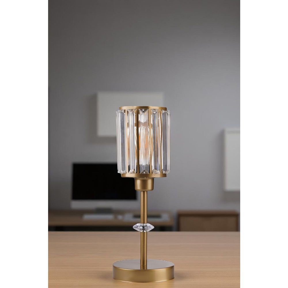 Opviq Stolna lampa 601, zlatna slika 1