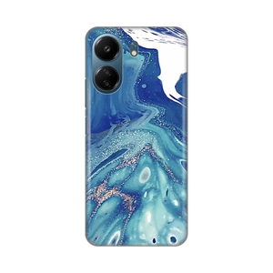 Torbica Silikonska Print za Xiaomi Redmi 13C Blue Marble