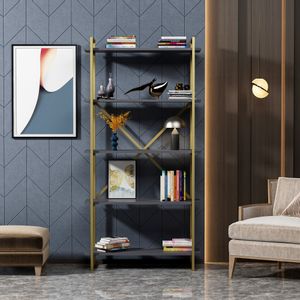 Elston 900 - Gold, Anthracite Gold
Anthracite Bookshelf