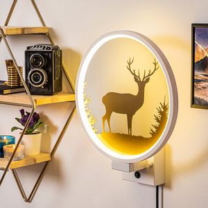 Zidna lampa XMAS31 u bijeloj boji od bijelog zlata