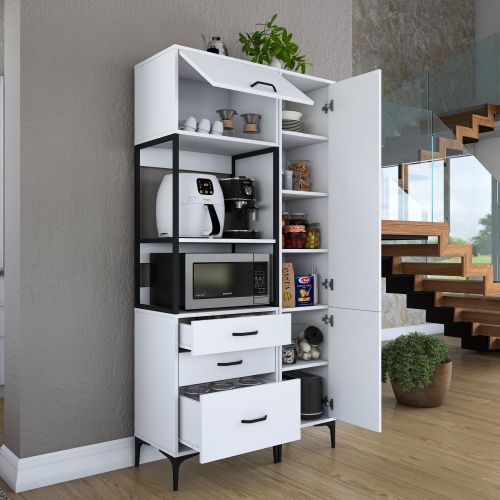 JE143 - 3113 White Multi Purpose Cabinet slika 6