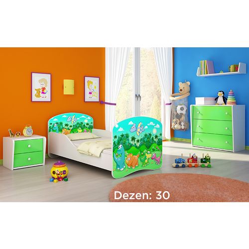 Deciji krevet ACMA I 160x80 + dusek 6 cm30 slika 1